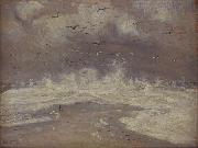 Surf at the North Coast of Jutland, Michael Ancher